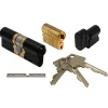 Online Jasa NOIR UNIVERSAL DRÅBECYLINDER CYLINDERLÅS DRÅBECYLINDER MATSORT 1 STK