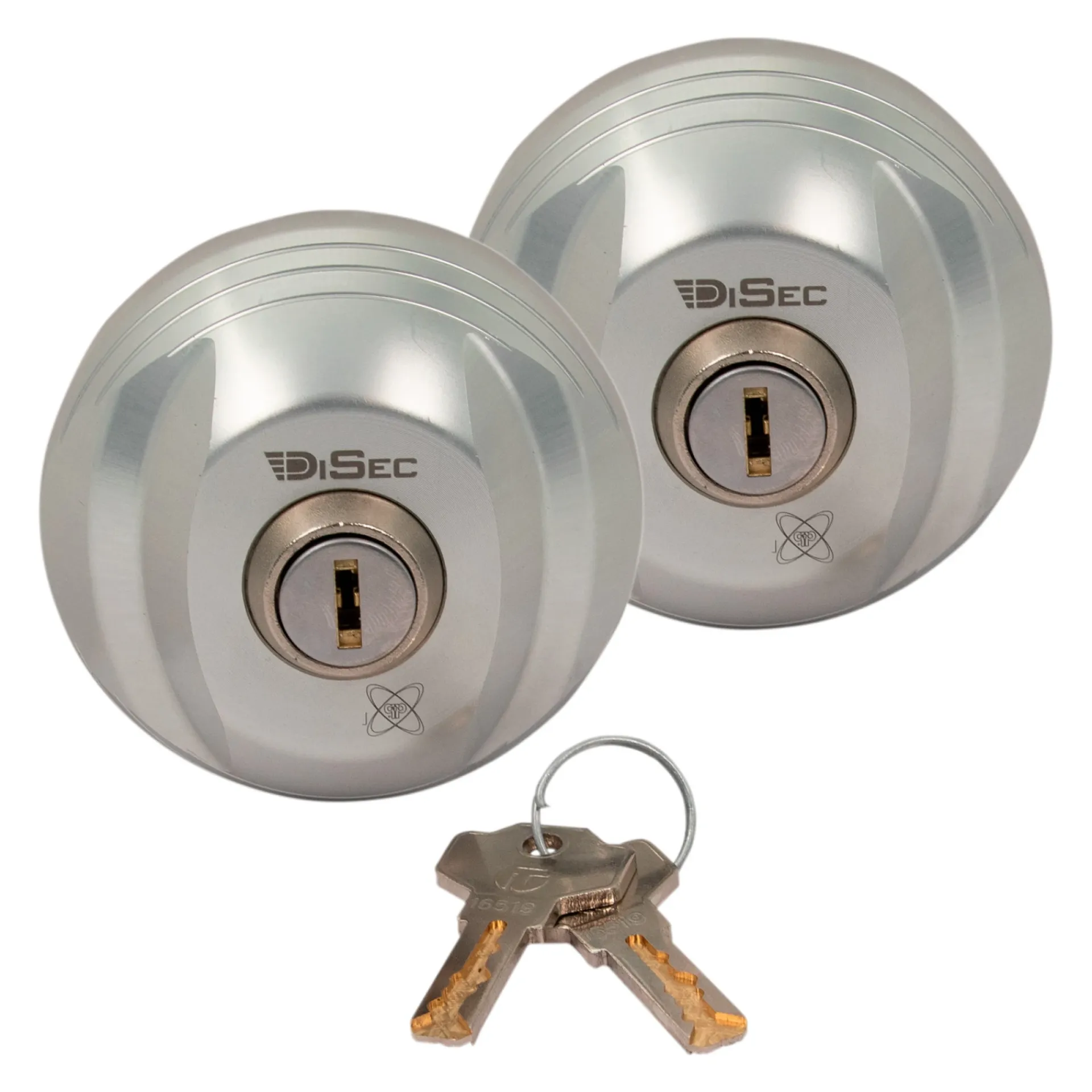 Outlet Jasa VAREVOGNSLÅS DISEC75 VAREVOGNSLÅS DIRKESIKRET CYLINDER SØLV 2 PK