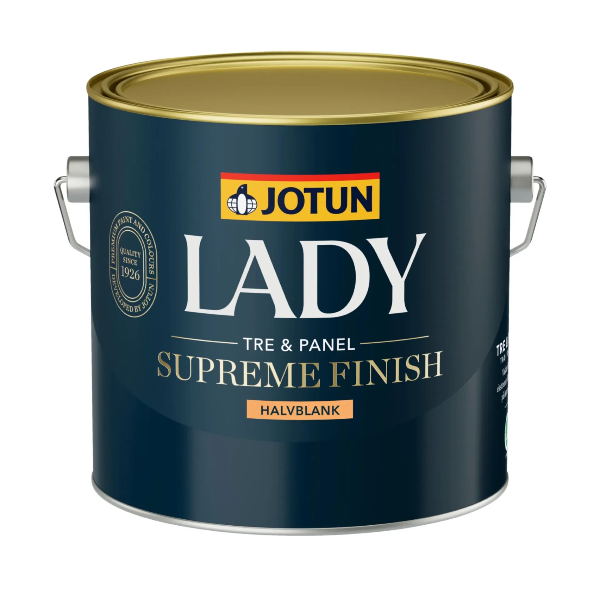 Outlet Jotun LADY SUPREME FINISH 40 TRÆ- OG LISTEMALING 2,7 L HVID