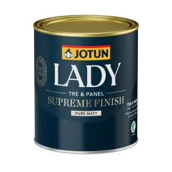 Best Jotun LADY SUPREME FINISH 03 TRÆ- OG LISTEMALING 0,68 L HVID