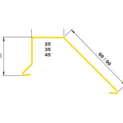 Clearance Jual SORT ALU-PROFIL 5AS, 35 X 35 X 60 MM. STERNKAPSEL 1 M