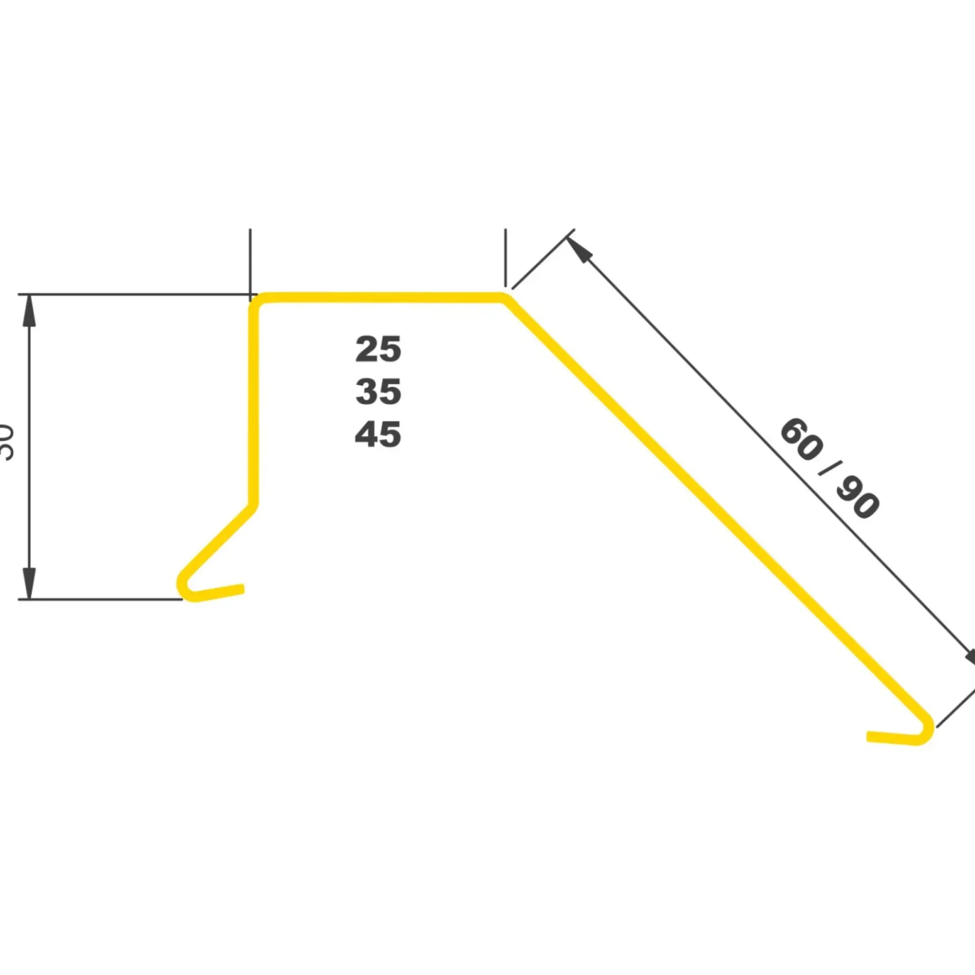 Best Jual SORT ALU-PROFIL 5BS, 35 X 30 X 90 MM. STERNKAPSEL 1 M