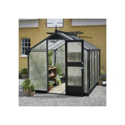 Best Juliana COMPACT EKSKL. SOKKEL DRIVHUS 10 MM POLY ANTRACIT 8,2 M2