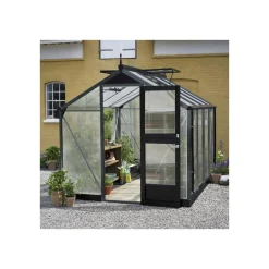 New Juliana COMPACT EKSKL. SOKKEL DRIVHUS 10 MM POLY ANTRACIT 6,6 M2