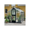 Hot Juliana COMPACT EKSKL. SOKKEL DRIVHUS 3 MM HÆRDET GLAS HELE BANER ALU 6,6 M2