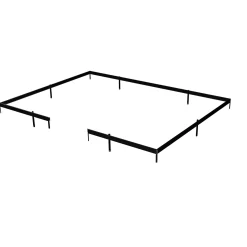 Clearance Juliana GRAND OASE 25,6 GRAND OASE SOKKEL SORT 25,6 M2
