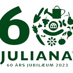 Clearance Juliana JUBII 60 EKSKL. SOKKEL DRIVHUS 3 MM HÆRDET GLAS HELE BANER SORT 15,1 M2