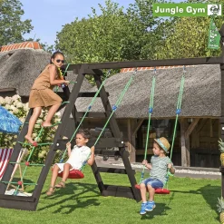 Sale Jungle Gym CLIMB TILBYGNINGSMODUL SORT TRÆ