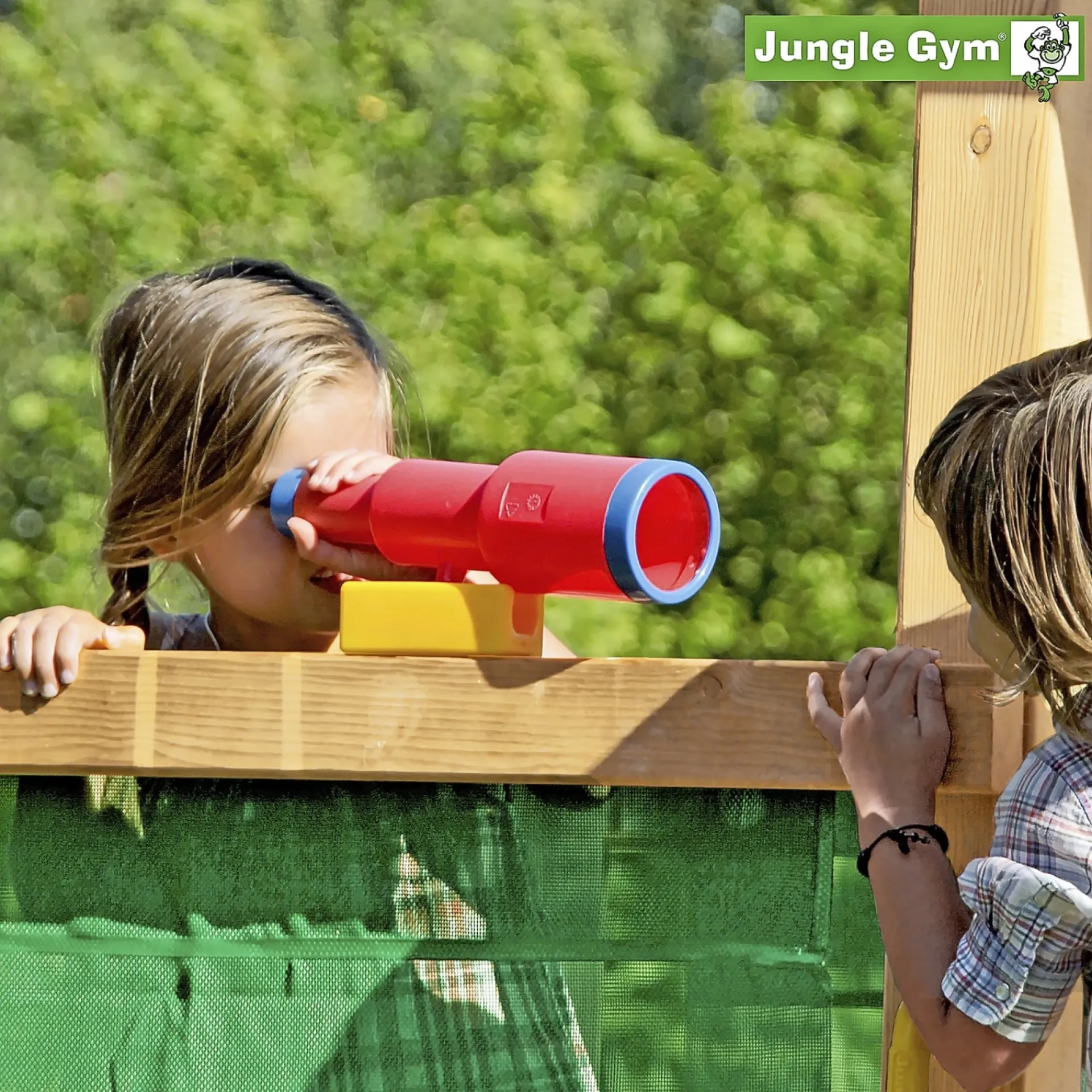 Online Jungle Gym LEGESTJERNEKIKKERT RØD PLASTIK