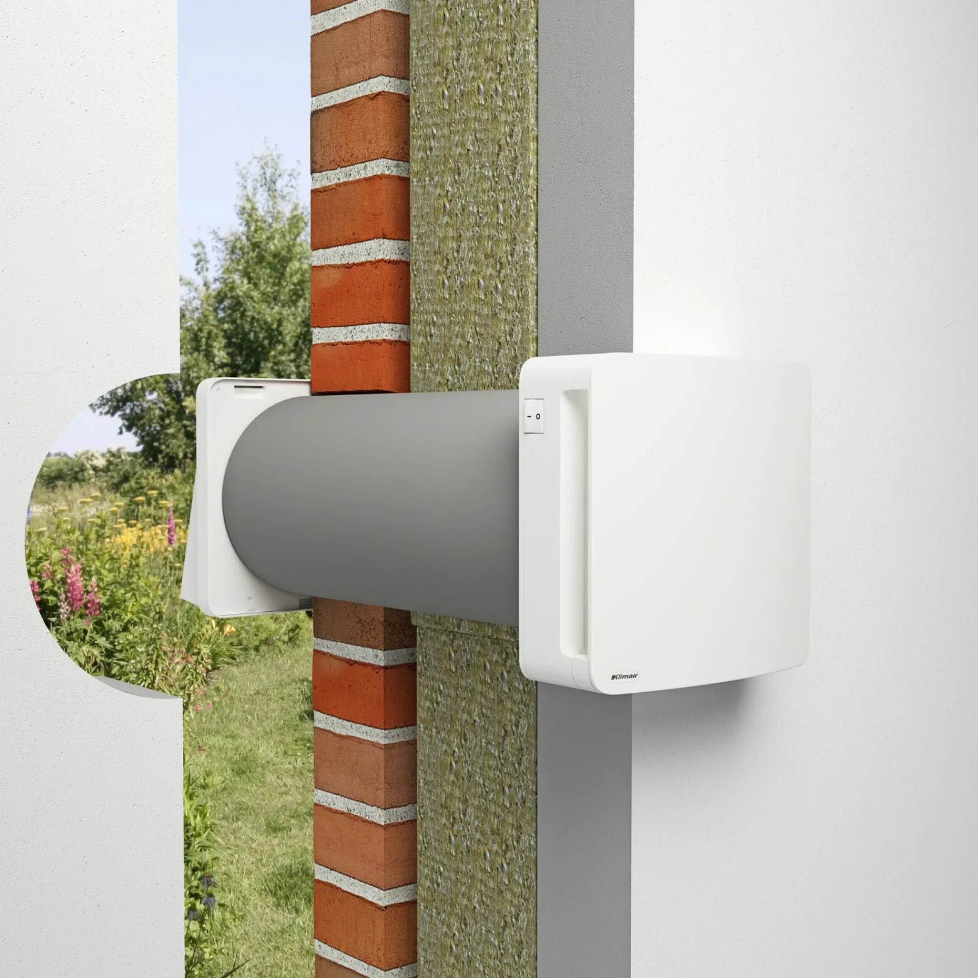 Discount Klimair 2.0 BATHROOM SPECIAL 160 MM VARMEGENVINDING 160 MM
