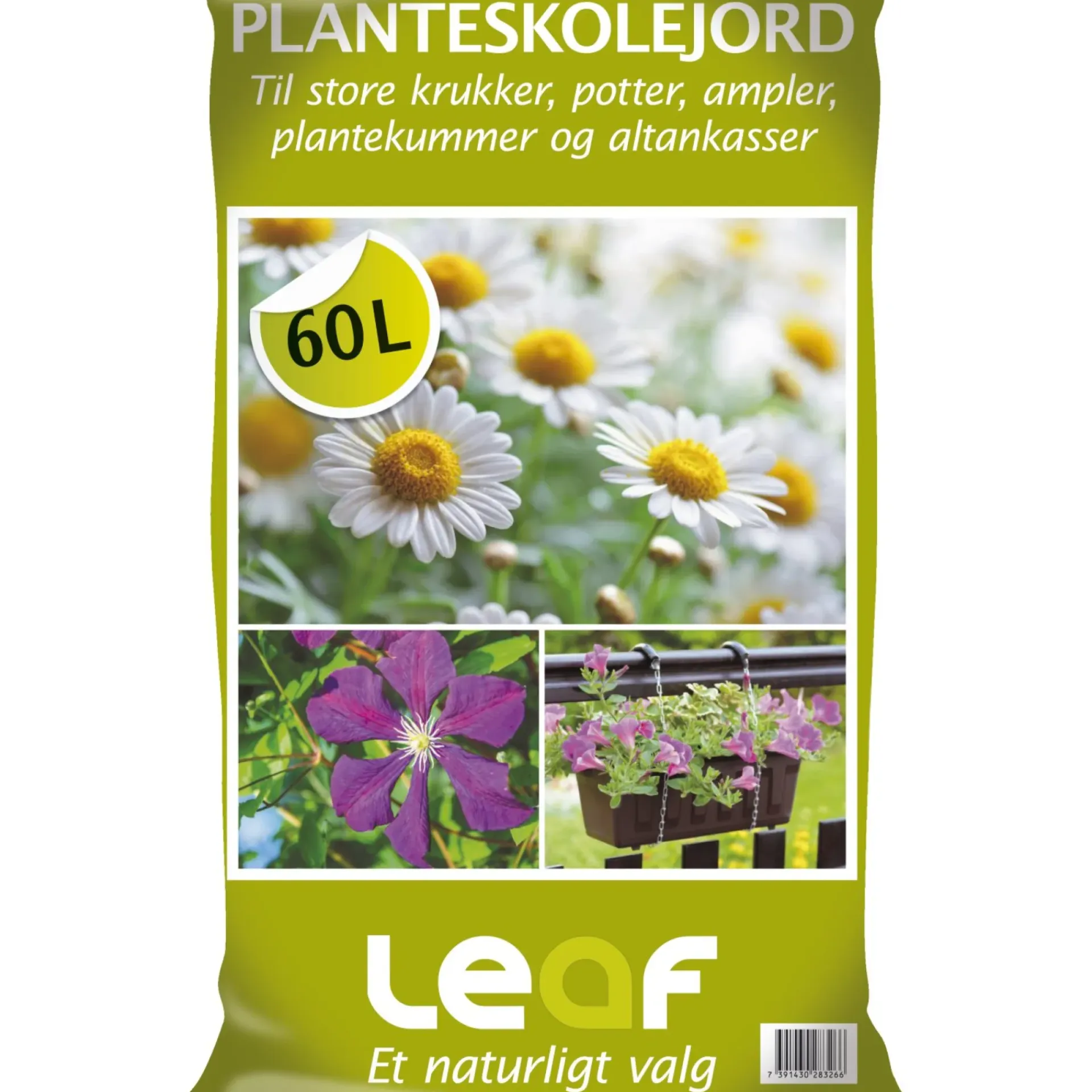 Online Leaf PLANTESKOLEJORD 60 L