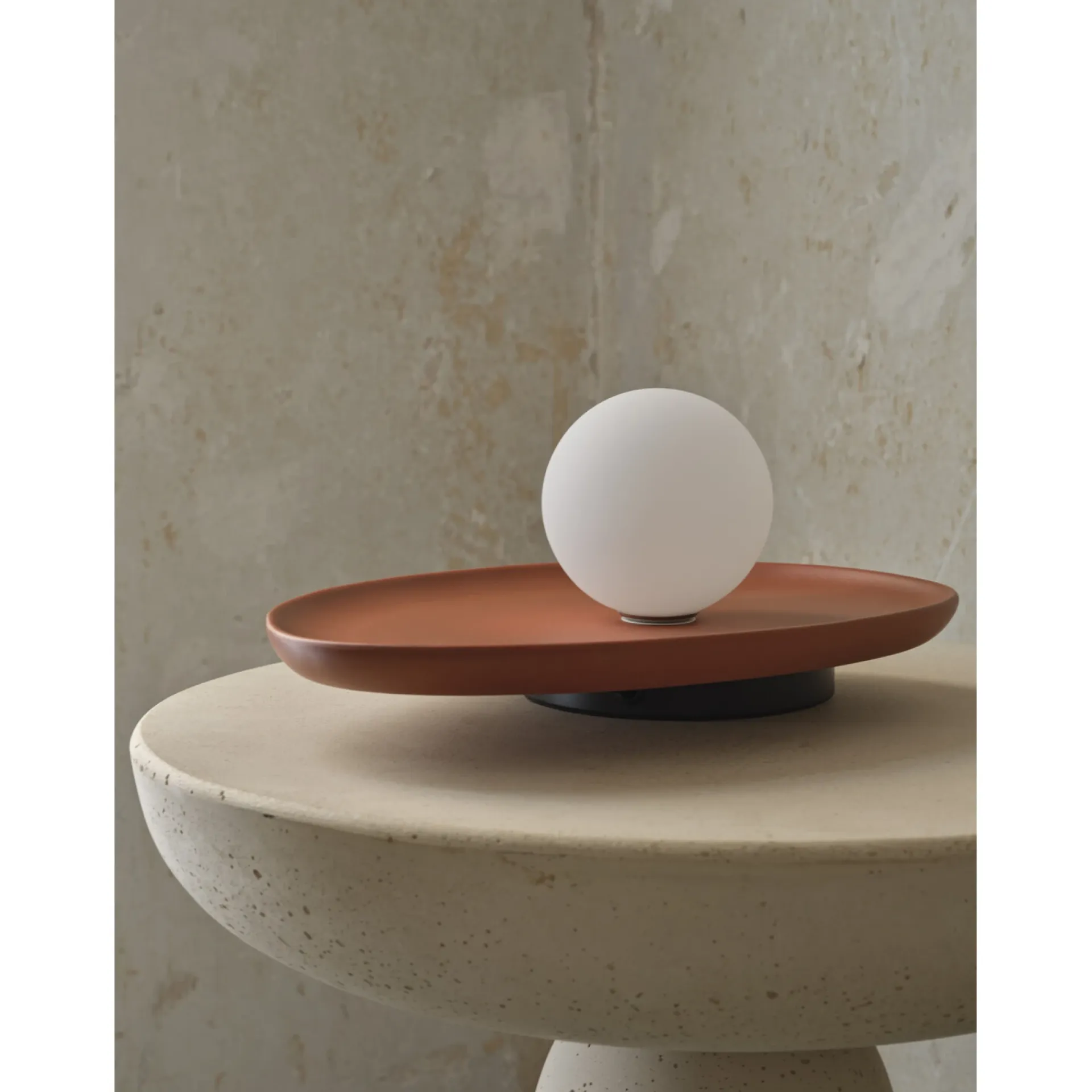 Online LEDVANCE DECOR CLAY BORDLAMPE BRUN 50,3 CM