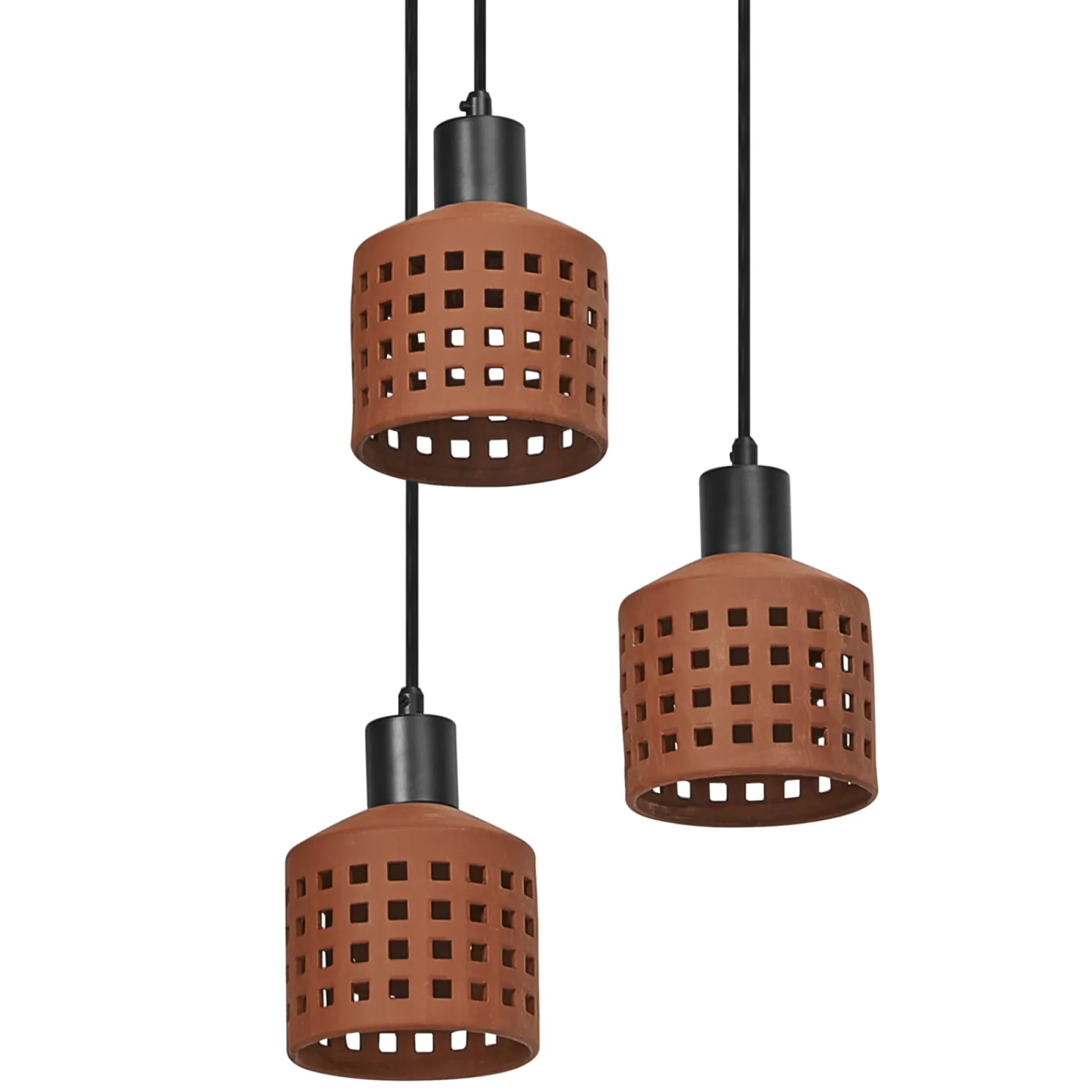 Discount LEDVANCE DECOR CLAY PENDEL BRUN 32,8 CM
