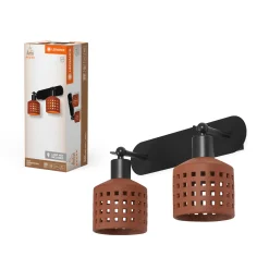 Discount LEDVANCE DECOR CLAY VÆGLAMPE BRUN