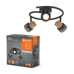 Online LEDVANCE DECOR CORK SPOTLAMPE SORT GU10 10,2W