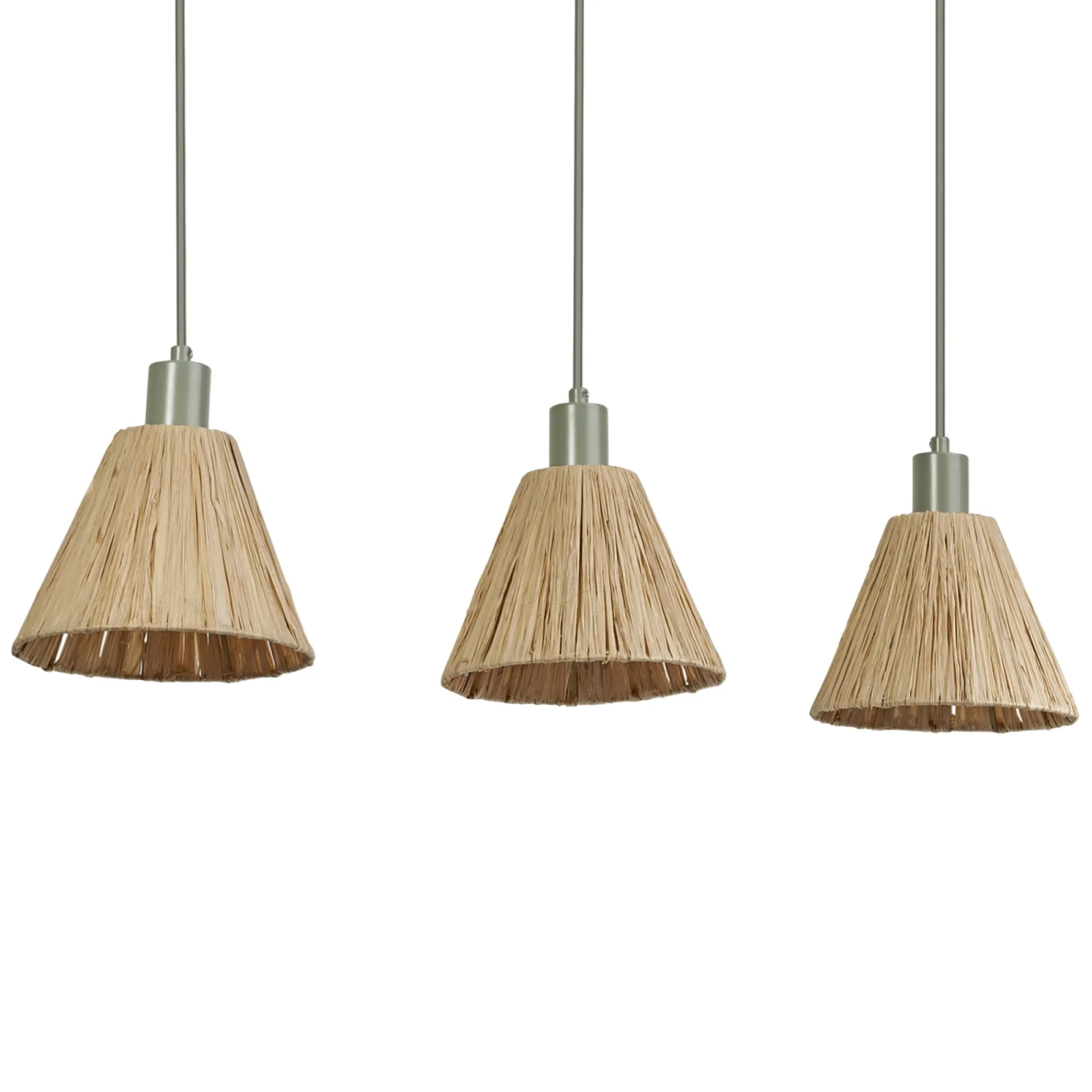 New LEDVANCE DECOR RAFFIA GULVLAMPE BRUN/GRØN 71,3 CM