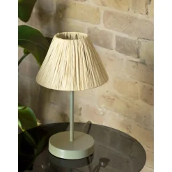 Hot LEDVANCE DECOR RAFFIA GULVLAMPE BRUN/GRØN 28,3 CM
