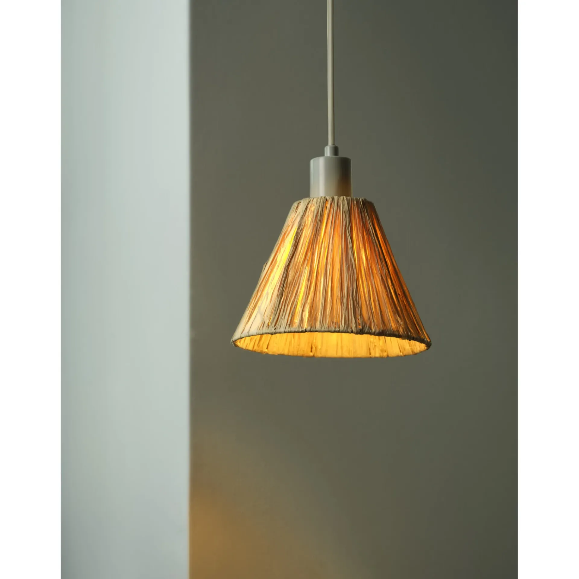 Best LEDVANCE DECOR RAFFIA GULVLAMPE BRUN/GRØN 21,3 CM