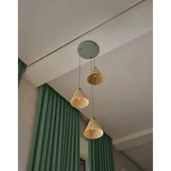 Outlet LEDVANCE DECOR RAFFIA GULVLAMPE BRUN/GRØN 22,8 CM