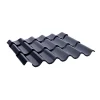 New Lindab TOPLINE 40 TAGPLADE SORT POLYESTER