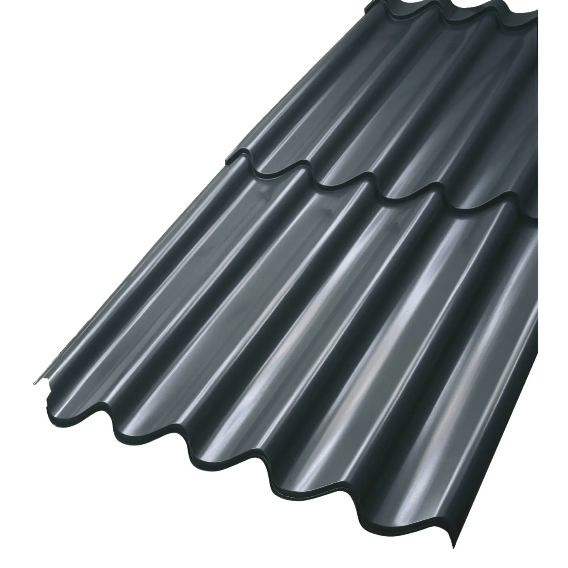 Hot Lindab TOPLINE 107 TAGPLADE SORT POLYESTER