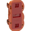 Online LK Fuga AIR SLIM 2 1/2 MODUL FORFRADÅSE MØRK ORANGE 2 2/1 M IP40 VINDTÆT