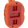 Hot LK Fuga AIR SLIM 1 1/2 MODUL FORFRADÅSE MØRK ORANGE 1 1/2 M IP40 VINDTÆT