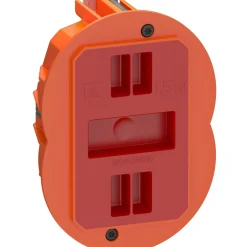 Hot LK Fuga AIR SLIM 1 1/2 MODUL FORFRADÅSE MØRK ORANGE 1 1/2 M IP40 VINDTÆT
