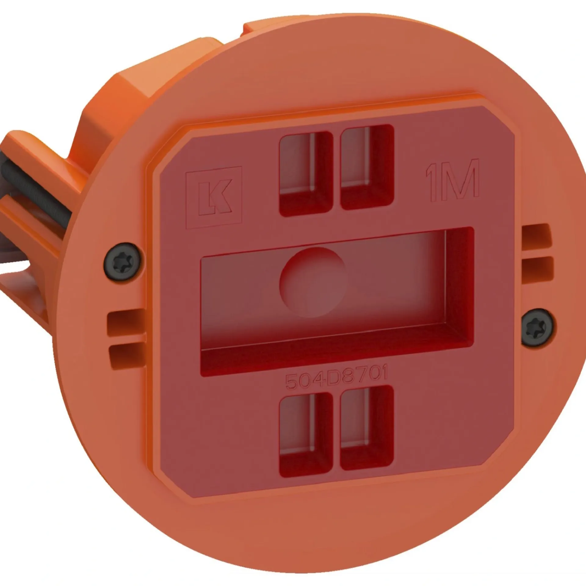 LK Fuga AIR SLIM 1 MODUL FORFRADÅSE MØRK ORANGE 1 M IP40 VINDTÆT