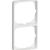 Outlet LK Fuga BASELINE 50 RAMME HVID 2 MODUL
