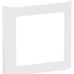 LK Fuga SOFT DESIGN 63 RAMME INKL. TEKNISK RAMME HVID 1 MODUL