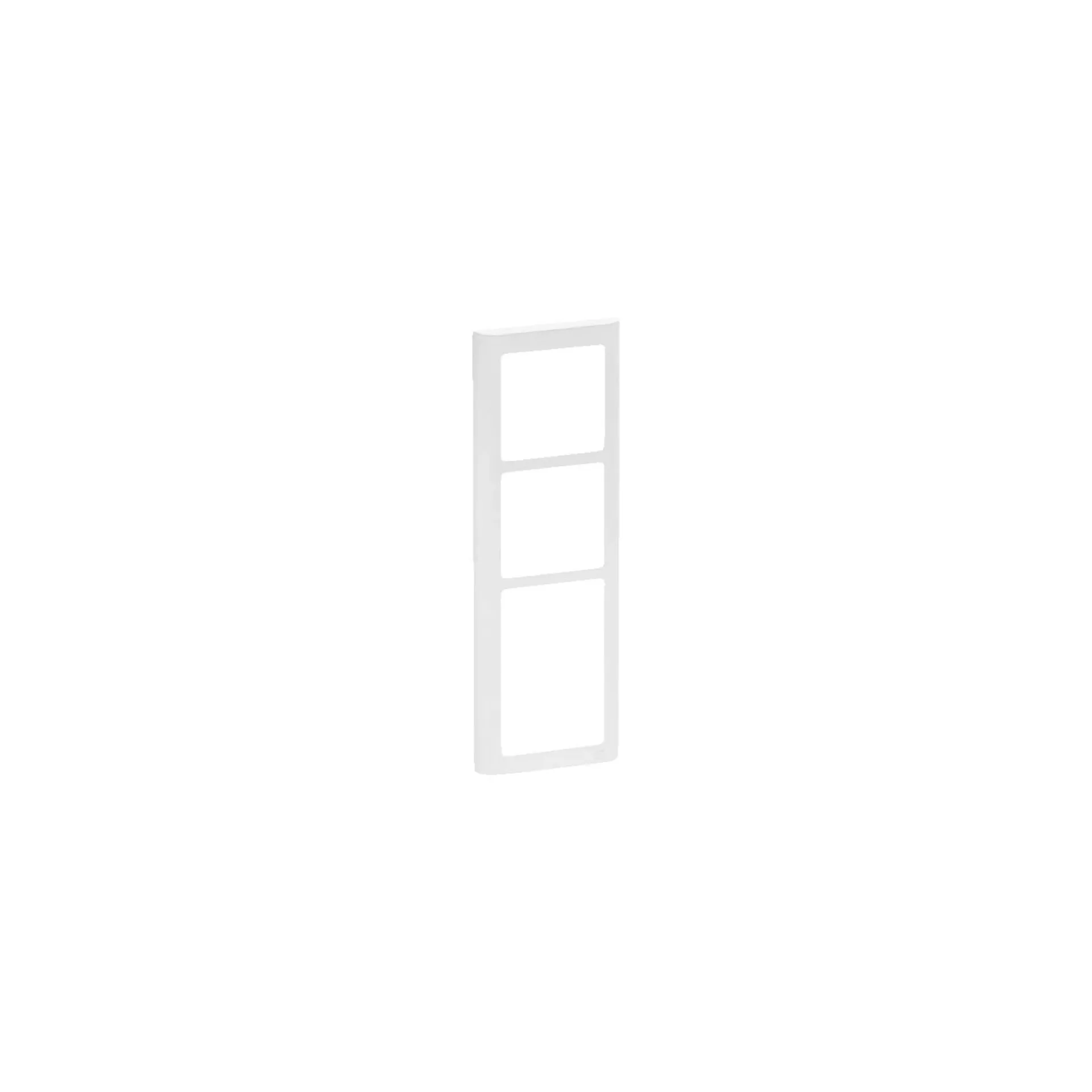 Best LK Fuga SOFT DESIGN 63 RAMME INKL. TEKNISK RAMME HVID 3 1/2 MODUL
