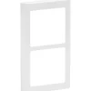 Discount LK Fuga SOFT DESIGN 63 RAMME INKL. TEKNISK RAMME HVID 2 X 1 MODUL LODRET