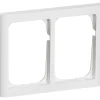New LK Fuga SOFTLINE 63 RAMME HVID 2 X 1 1/2 MODUL