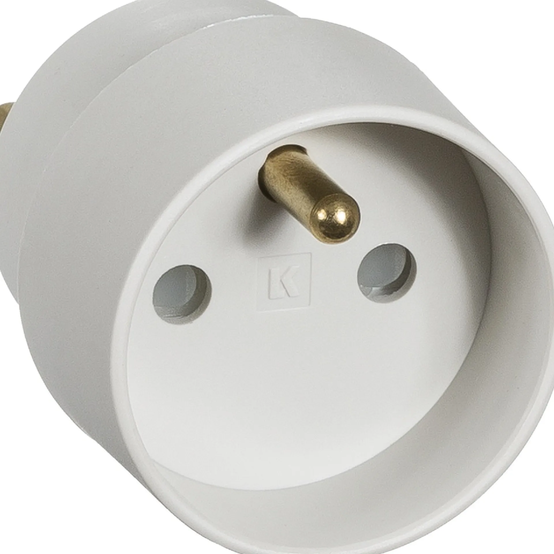Discount LK SCHUKO ADAPTER LYSEGRÅ 0