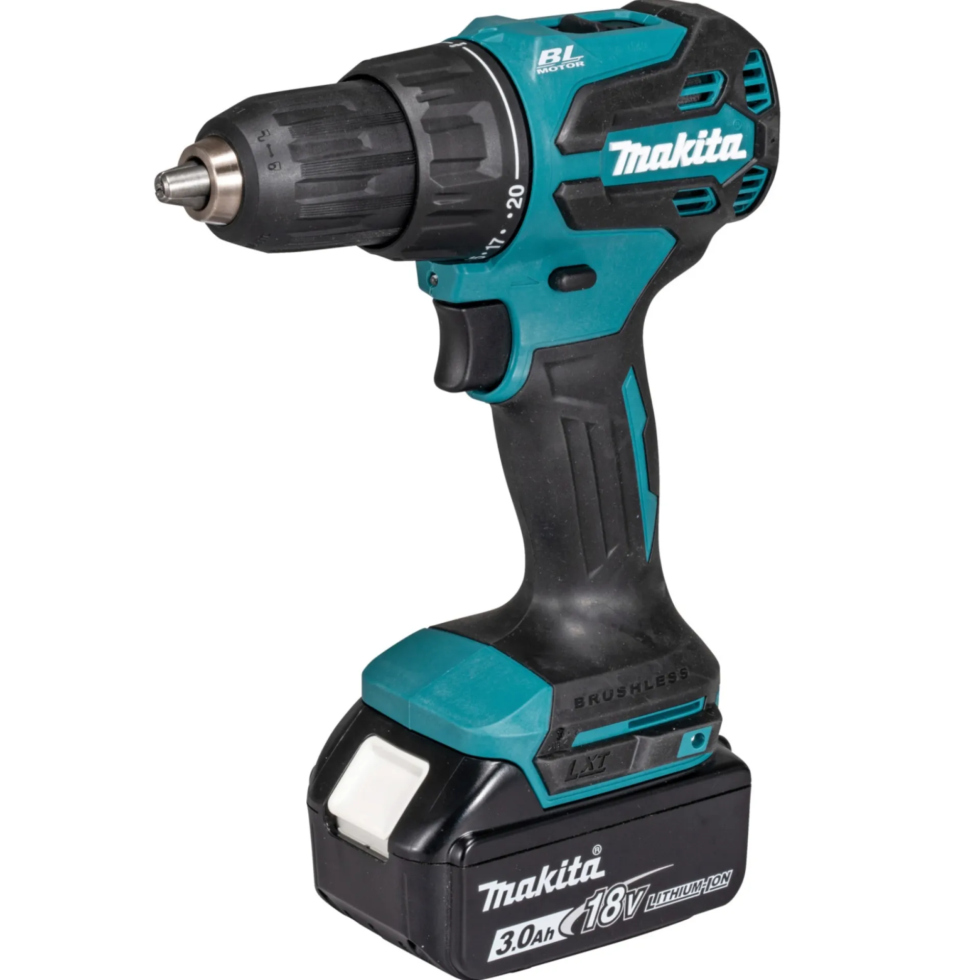 Outlet Makita DHP490SF1J SLAGBOREMASKINE AKKU MED BATTERI OG LADER