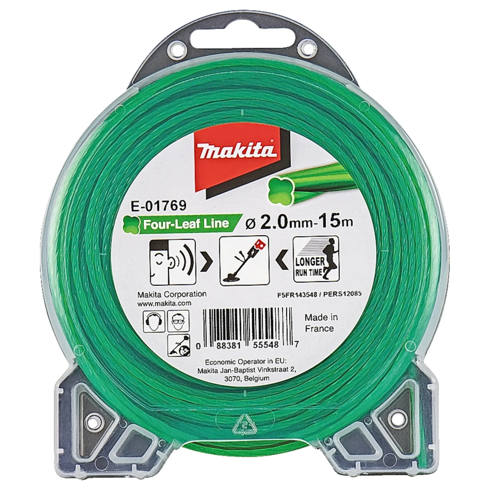 Hot Makita FOUR-LEAF E-01769 TRIMMERTRÅD