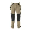 Discount Mascot ADVANCED 17031 BUKS MED KNÆ- OG HÆNGELOMMER 82C58 LYS KHAKI