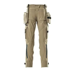 Discount Mascot ADVANCED 17031 BUKS MED KNÆ- OG HÆNGELOMMER 82C58 LYS KHAKI