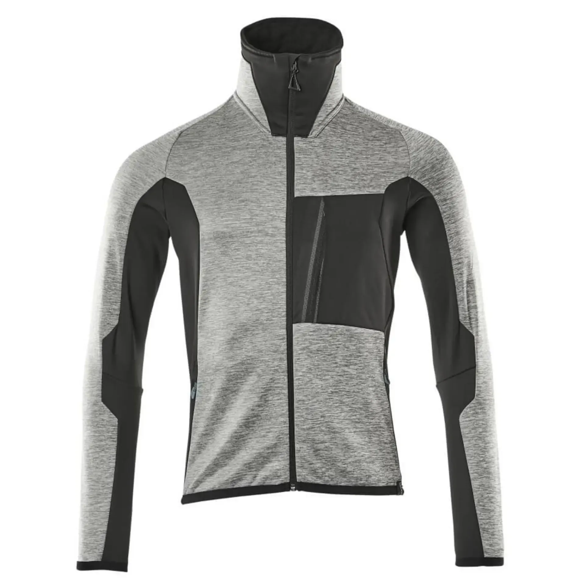 Discount Mascot ADVANCED 17103 FLEECETRØJE S GRÅMELERET/SORT