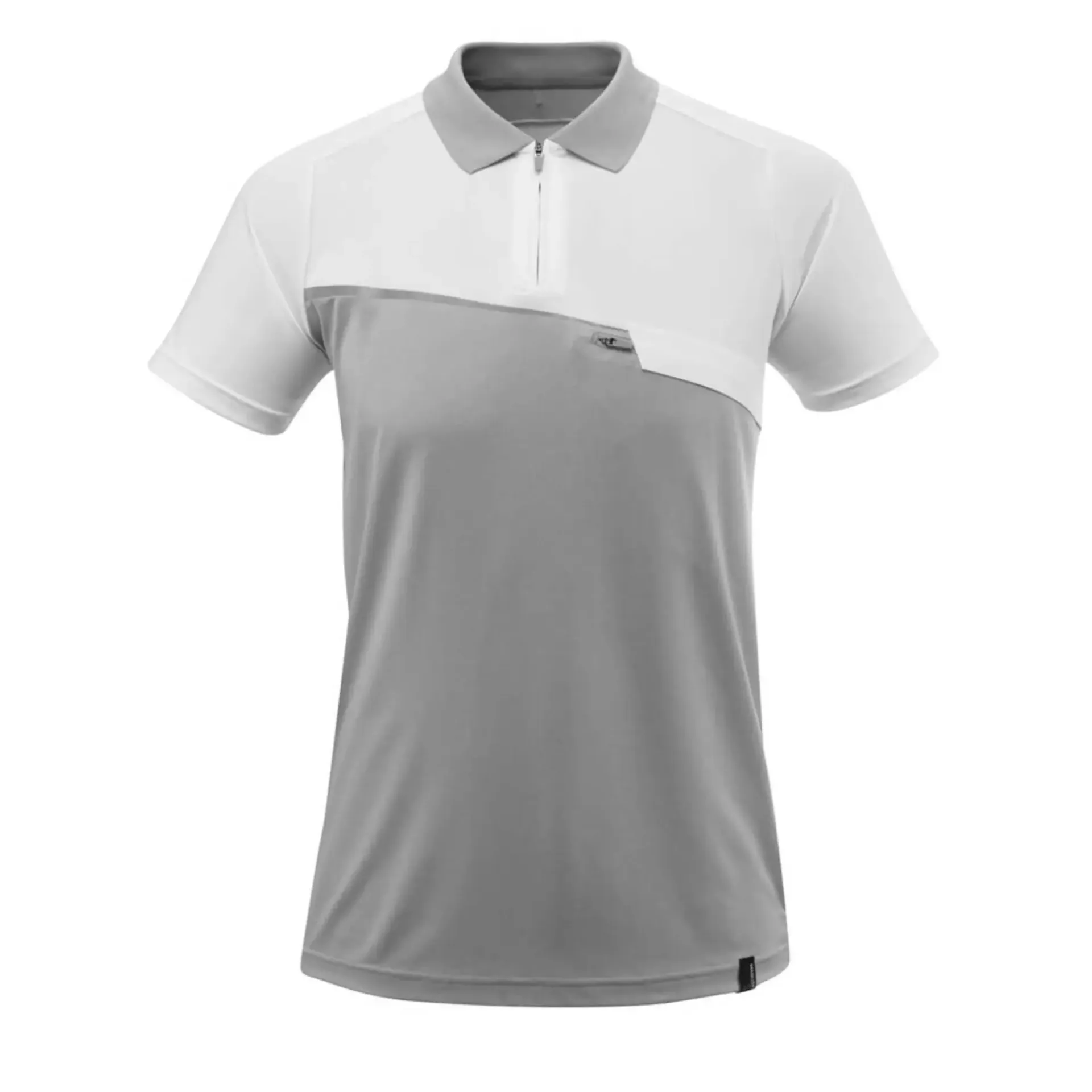 New Mascot ADVANCED 17283 POLOSHIRT S GRÅMELERET/HVID