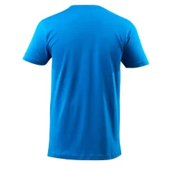 Clearance Mascot CROSSOVER CALAIS T-SHIRT 4XL AZURBLÅ