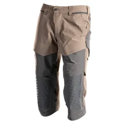 Discount Mascot CUSTOMIZED 22249 KNICKERS MED KNÆLOMMER C58 MØRK SAND/STENGRÅ