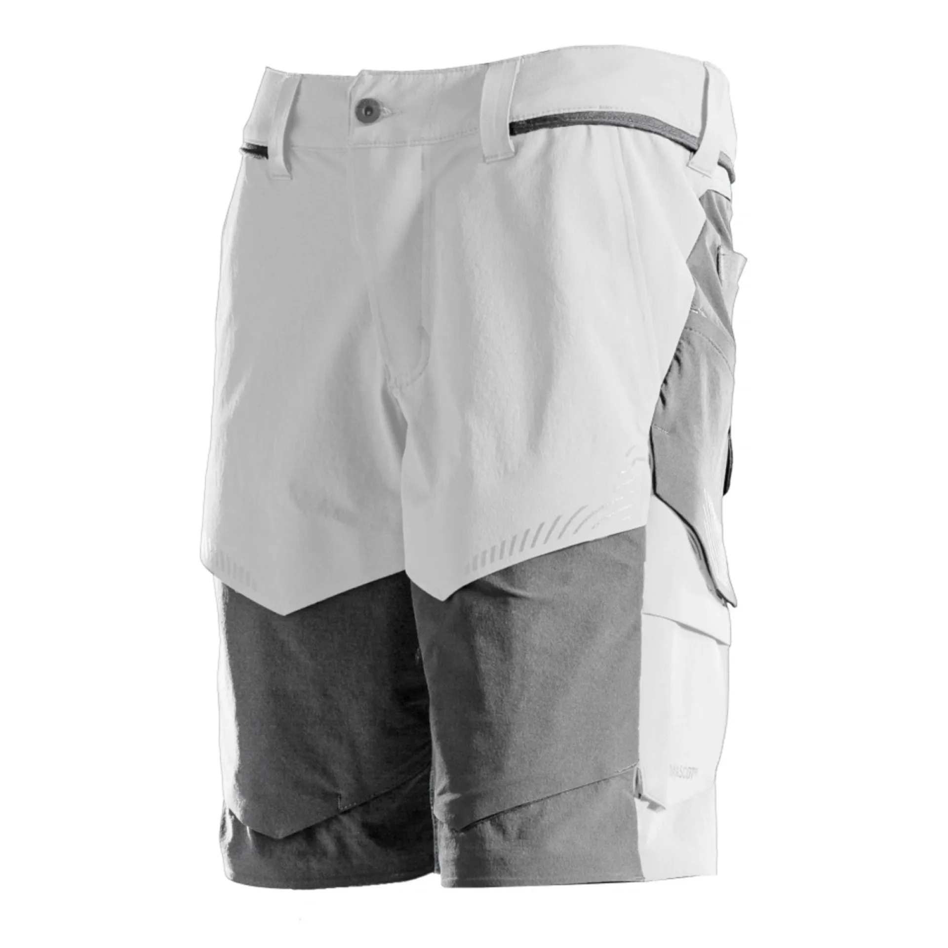Mascot CUSTOMIZED 22149 SHORTS 24C64 HVID/STENGRÅ