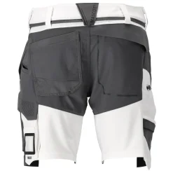 Mascot CUSTOMIZED 22149 SHORTS 24C64 HVID/STENGRÅ