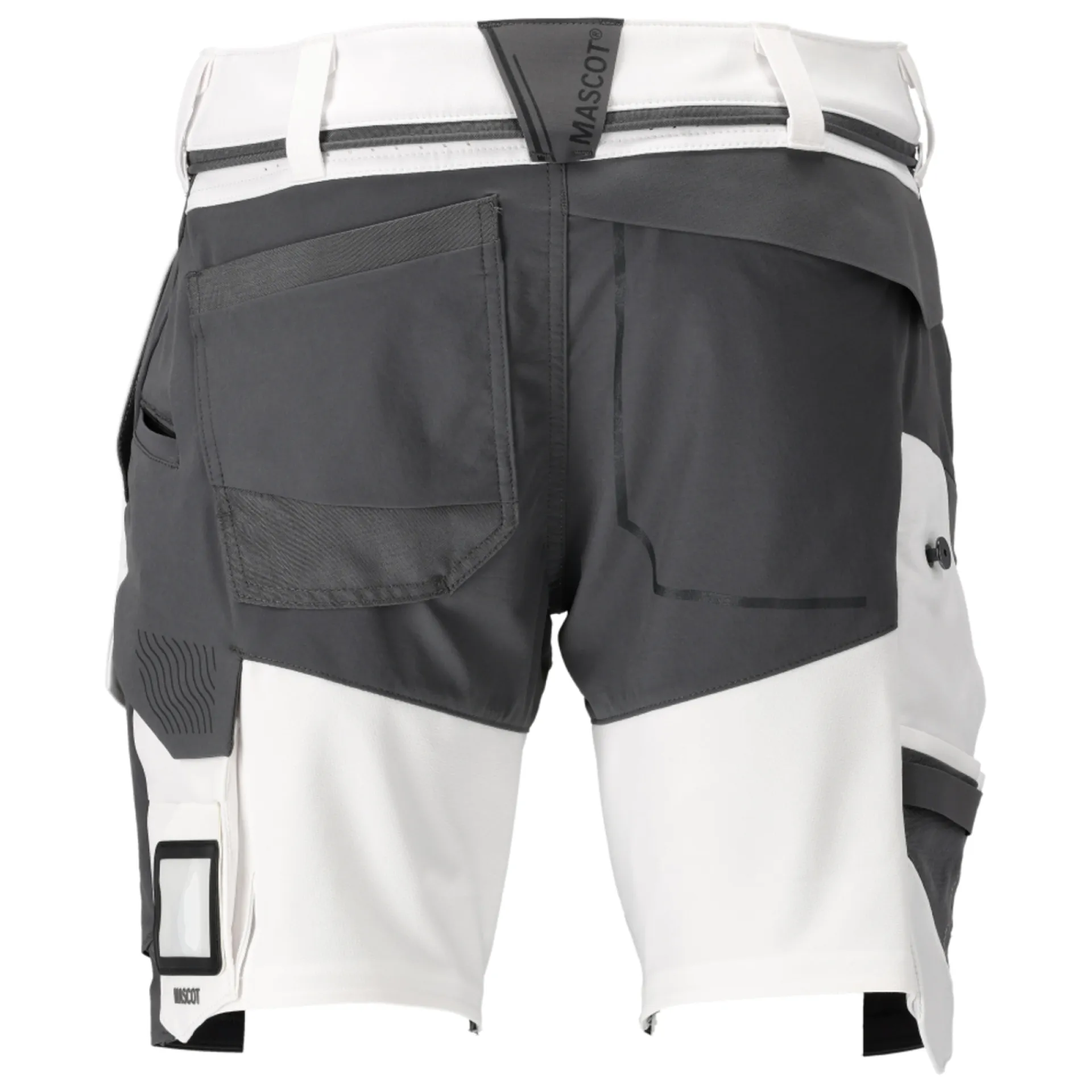 Mascot CUSTOMIZED 22149 SHORTS 24C64 HVID/STENGRÅ