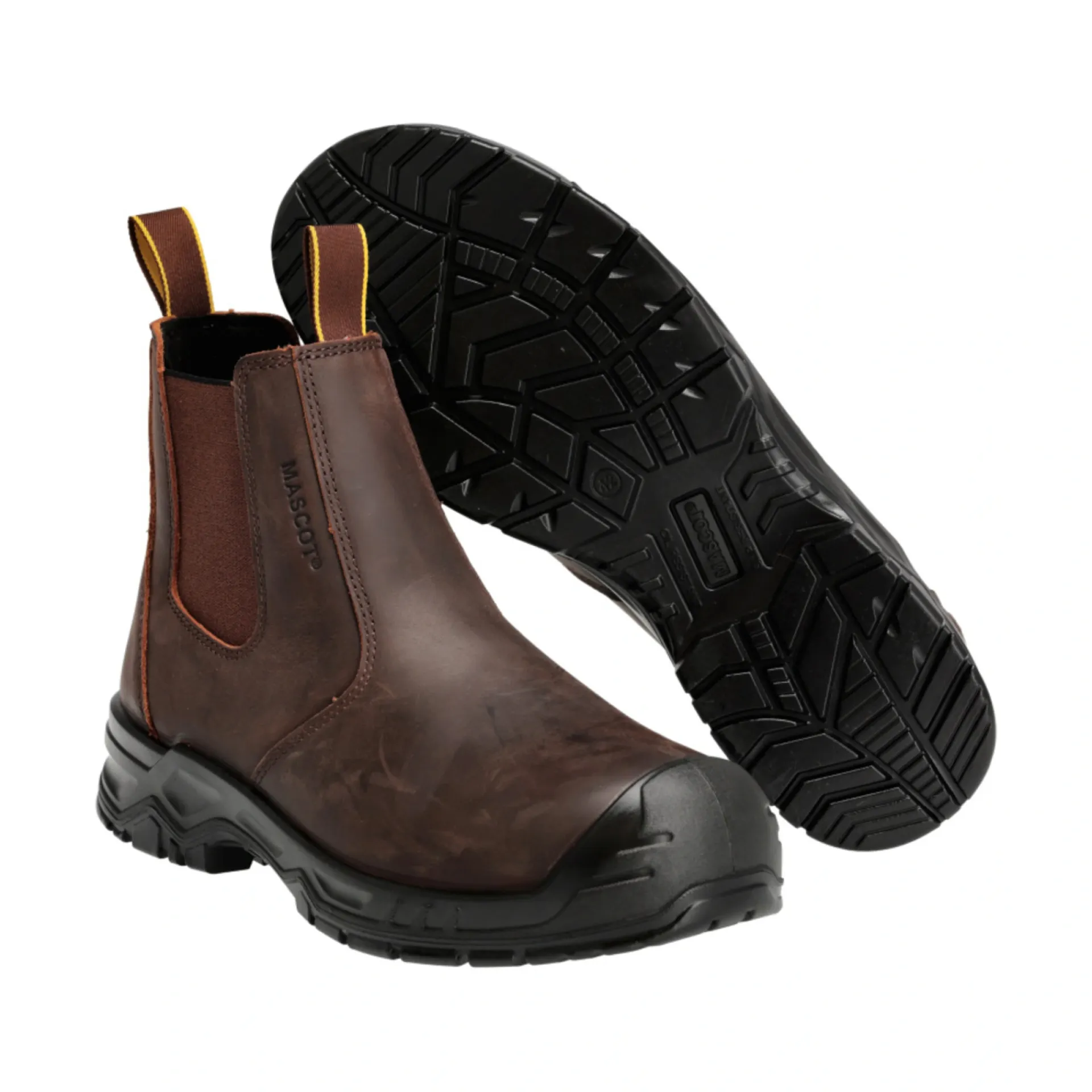 Best Mascot FOOTWEAR ORIGINALS SIKKERHEDSSTØVLE MØRK BRUN/SORT 41