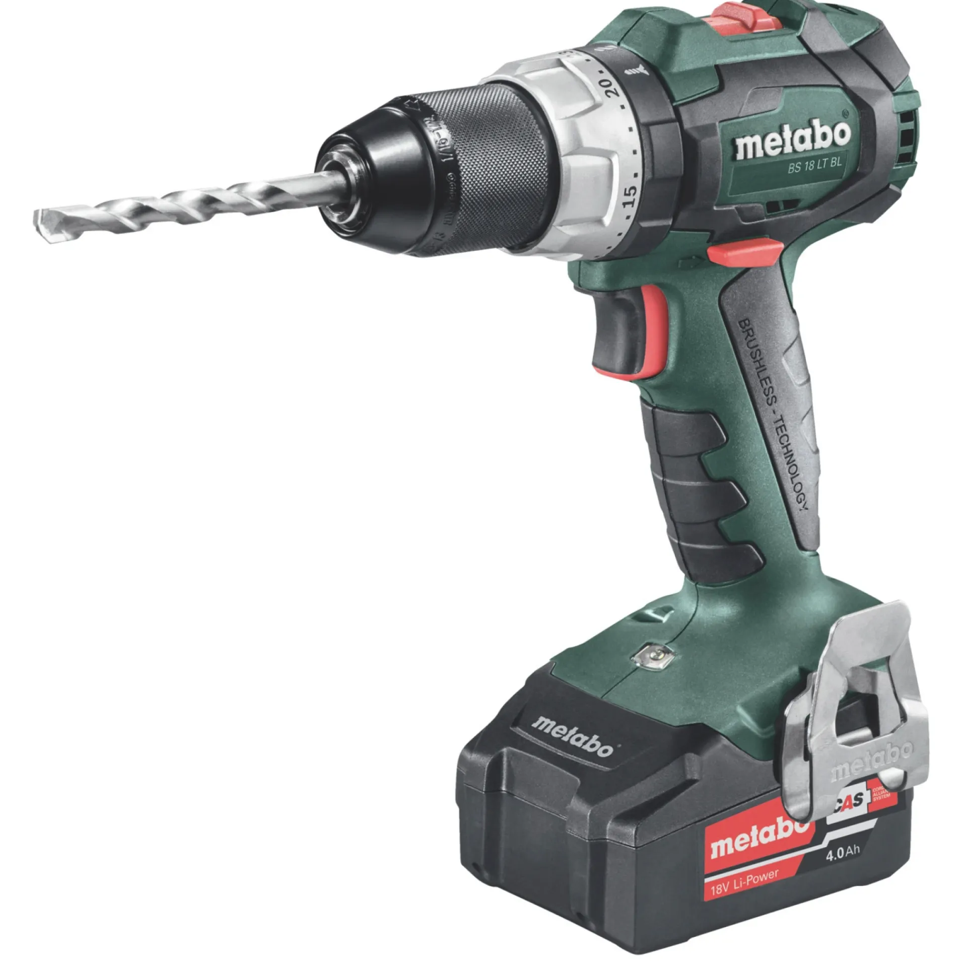 Metabo BS 18 LT BL BORE-/SKRUEMASKINE AKKU MED BATTERI OG LADER