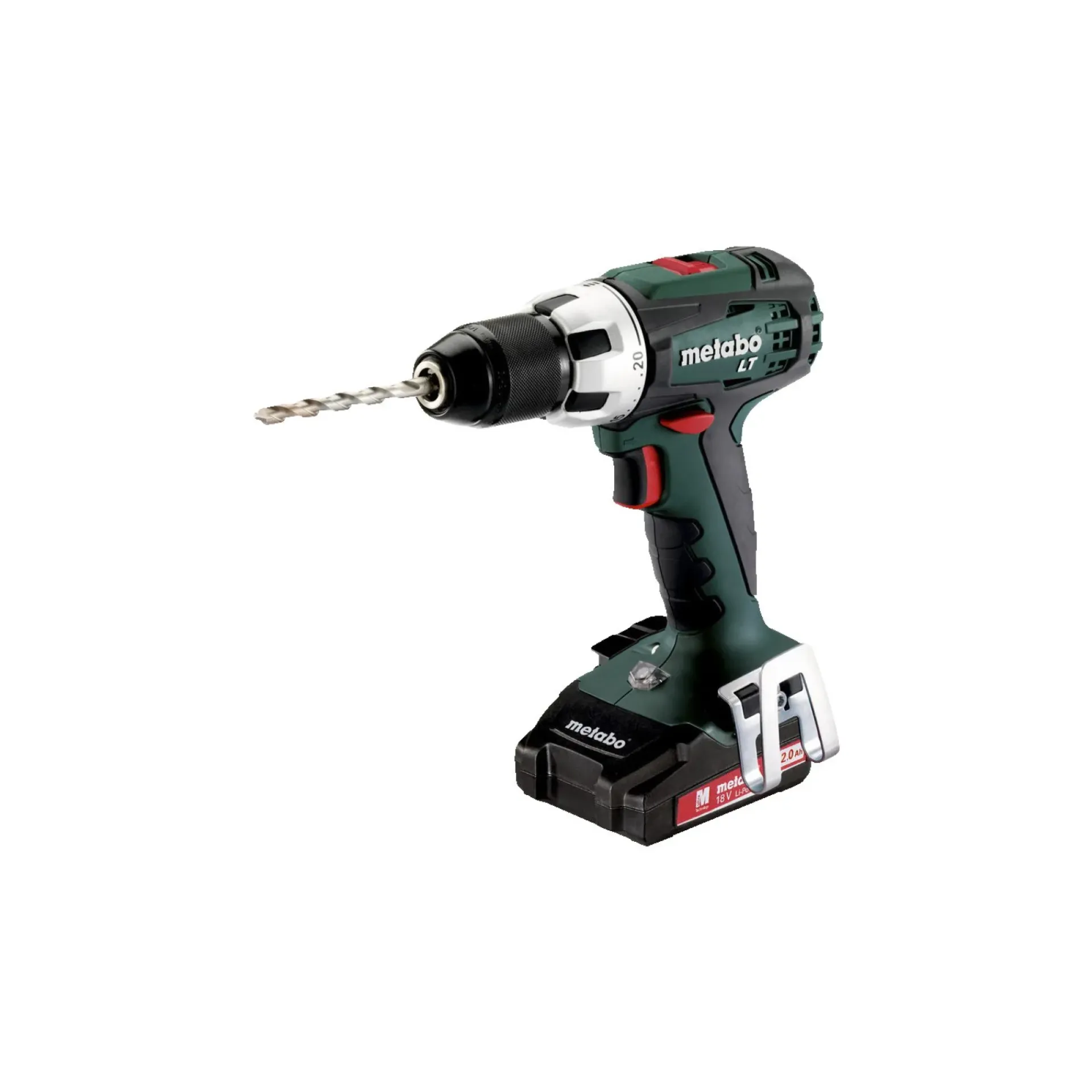 Discount Metabo BS 18 LT COMPACT 2X2,0 BORE-/SKRUEMASKINE AKKU MED BATTERI OG LADER