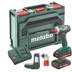 Sale Metabo BS 18 QUICK BORE-/SKRUEMASKINE AKKU MED BATTERI OG LADER